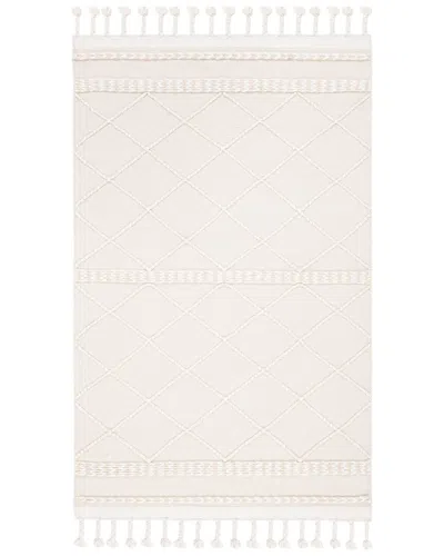 Safavieh Casablanca Hand Loomed Wool-blend Rug In White