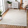Safavieh Casablanca Hand Made Area Rug, Beige / Ivory Contemporary Style Non-shedding In Neutral