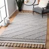 Safavieh Casablanca Hand Made Area Rug, Grey / Ivory Transitional Style Non-shedding In Gray