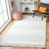 Safavieh Casablanca Hand Made Area Rug, Ivory Bohemian Style Non-shedding In Neutral