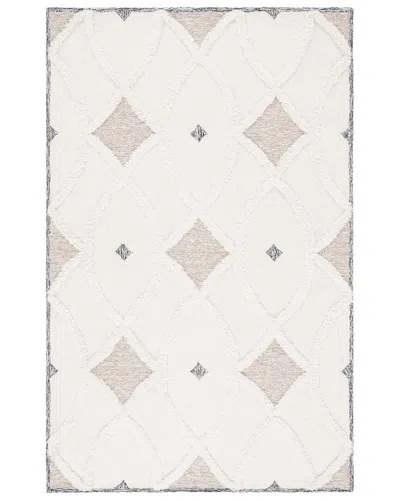 Safavieh Casablanca Hand Tufted Wool-blend Rug In Neutral