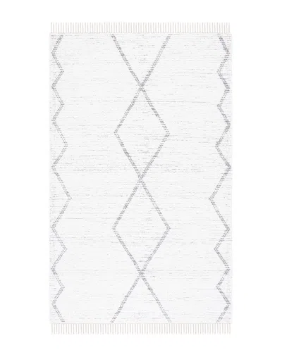 Safavieh Casablanca Hand Woven Cotton Rug In Gray