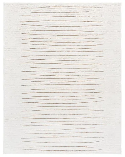 Safavieh Casablanca Hand Woven Wool & Jute Rug In White