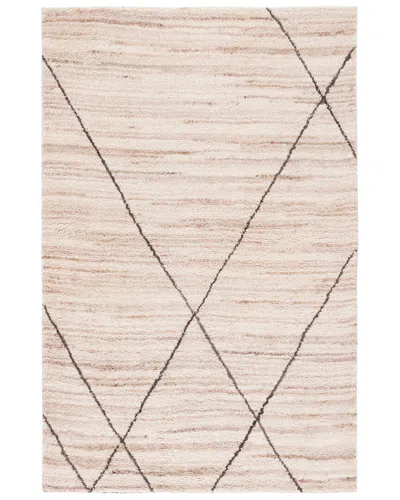 Safavieh Casablanca Hand Woven Wool-blend Rug In Neutral