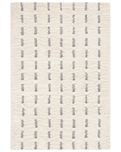 Safavieh Casablanca Hand Woven Wool-blend Rug In Neutral
