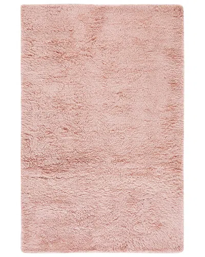 Safavieh Casablanca Hand Woven Wool-blend Rug In Pink