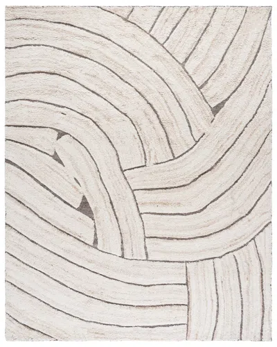 Safavieh Casablanca Hand Woven Wool-blend Rug In Neutral