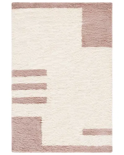 Safavieh Casablanca Hand Woven Wool-blend Rug In Neutral