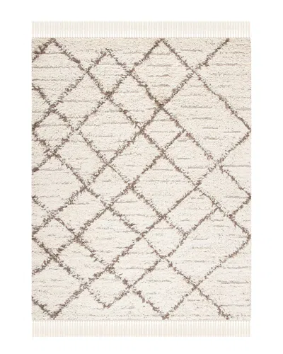 Safavieh Casablanca Hand Woven Wool Rug In Neutral
