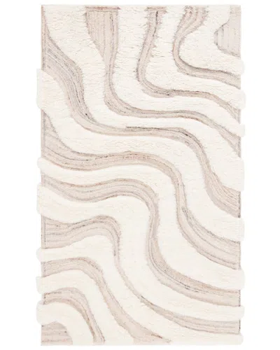 Safavieh Casablanca Hand Woven Wool Rug In Neutral