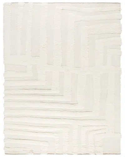 Safavieh Casablanca Hand Woven Wool Rug In White