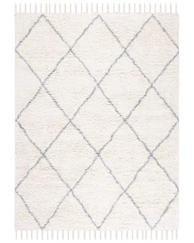 Safavieh Casablanca Hand Woven Wool Rug In White