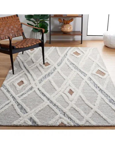 Safavieh Casablanca Wool-blend Rug In Grey