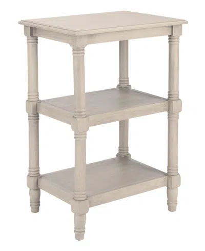 Safavieh Cassie 3 Shelf Accent Table In Beige
