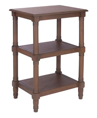 SAFAVIEH CASSIE 3 SHELF ACCENT TABLE