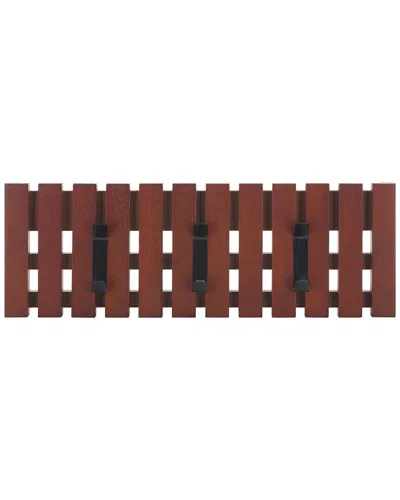 SAFAVIEH SAFAVIEH CATO 3-HOOK WALL MOUNT COAT RACK