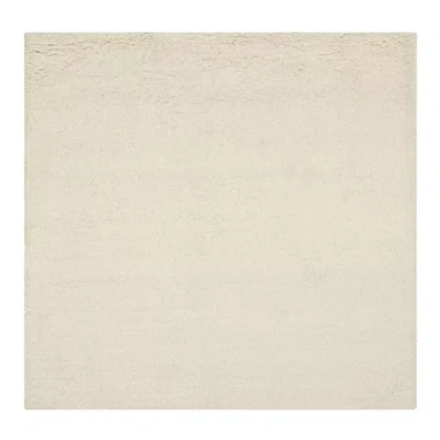 Safavieh Catrine Solid Hand Tufted Square Rugs In Neutral