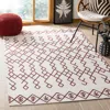 Safavieh Cedar Brook Hand Made Area Rug, Ivory / Rust Bohemian Style Non-shedding In Neutral