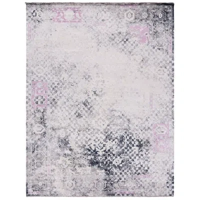 Safavieh Centennial Hand Knotted Wool, Silk Abstract Rug In Turquoise;turquoise