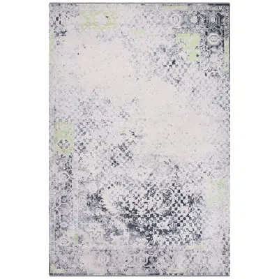 Safavieh Centennial Hand Knotted Wool, Silk Oriental Rug In Gray