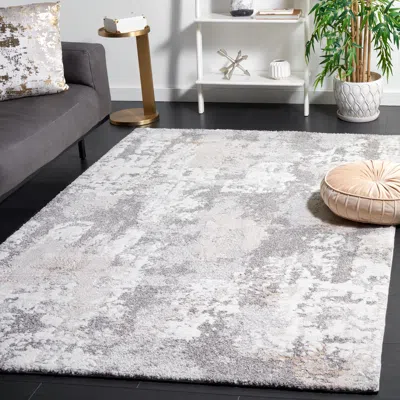 Safavieh Century Machine Made Area Rug, Beige / Grey Contemporary Style Easy Care