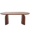 Safavieh Chakun Coffee Table In Brown