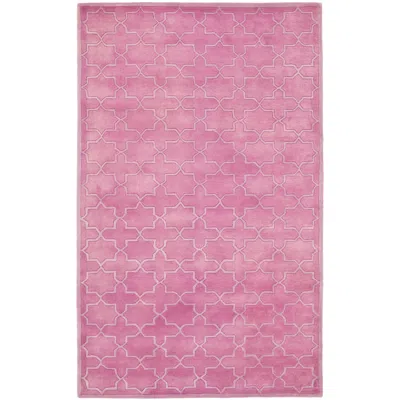 Safavieh Chatham Cht937d 4'x6' Pink Wool Area Rug