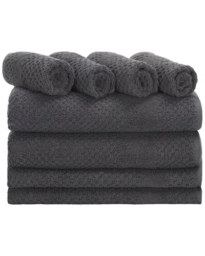 Safavieh Chelsea 8pc Towel Bundle In Black
