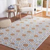 Safavieh Chelsea Hand Made Area Rug, Ivory / Blue Traditional Style Non-shedding In Blue