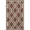 Safavieh Chester Quatrefoil Wool Area Rug In Brown