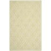 Safavieh Chester Quatrefoil Wool Area Rug In Green