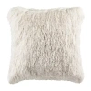 Safavieh Chic Shag Square Throw Pillow In White