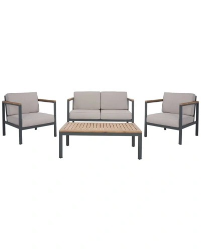 Safavieh Chicopee 4pc Living Set In Gray