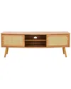 Safavieh Cielle 2-door Media Stand In Brown