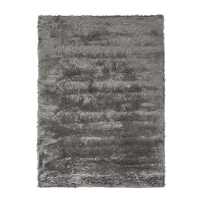 Safavieh Clarisse Solid Rectangular Rugs In Gray