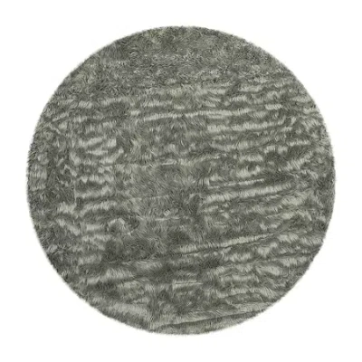 Safavieh Clarisse Solid Round Rugs In Gray