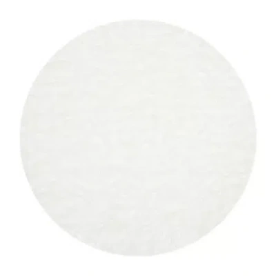 Safavieh Clarisse Solid Round Rugs In White