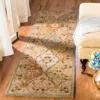 Safavieh Classic Hand Made Area Rug, Multi Traditional Style Non-shedding In Brown
