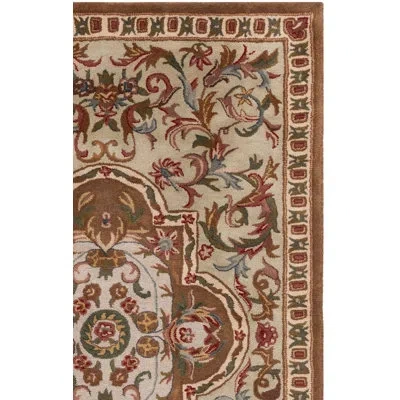 Safavieh Classic Hand Tufted Wool Oriental Rug In Brown