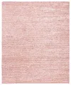 Safavieh Classic Shag Hand Made Area Rug, Pink Shag Flokati Style Non-shedding In Pink