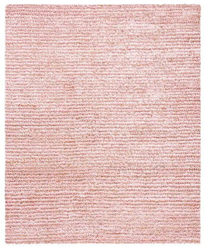 Safavieh Classic Shag Hand Made Area Rug, Pink Shag Flokati Style Non-shedding