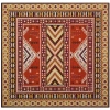 Safavieh Classic Vintage Collection Border Geometric Square Area Rug In Multi