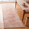 Safavieh Classic Vintage Hand Made Area Rug, Beige / Red Bohemian Style Non-shedding In Pink
