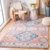 Safavieh Classic Vintage Hand Made Area Rug, Blue / Rust Bohemian Style Non-shedding In Multi