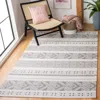 Safavieh Classic Vintage Hand Made Area Rug, Grey Bohemian Style Non-shedding In Gray