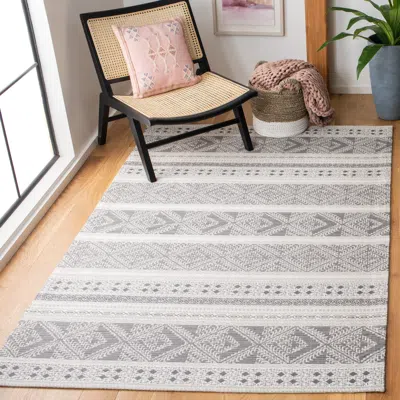 Safavieh Classic Vintage Hand Made Area Rug, Grey Bohemian Style Non-shedding In Gray