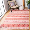 Safavieh Classic Vintage Hand Made Area Rug, Rust Bohemian Style Non-shedding In Red