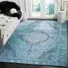 Safavieh Classic Vintage Machine Made Area Rug, Blue Traditional Style Easy Care In Blue
