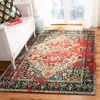 Safavieh Classic Vintage Machine Made Area Rug, Red / Charcoal Traditional Style Easy Care In Red
