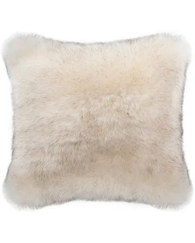 Safavieh Coco Tips Pillow In Brown
